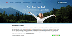 Desktop Screenshot of durchatmen.bad-reichenhall.de